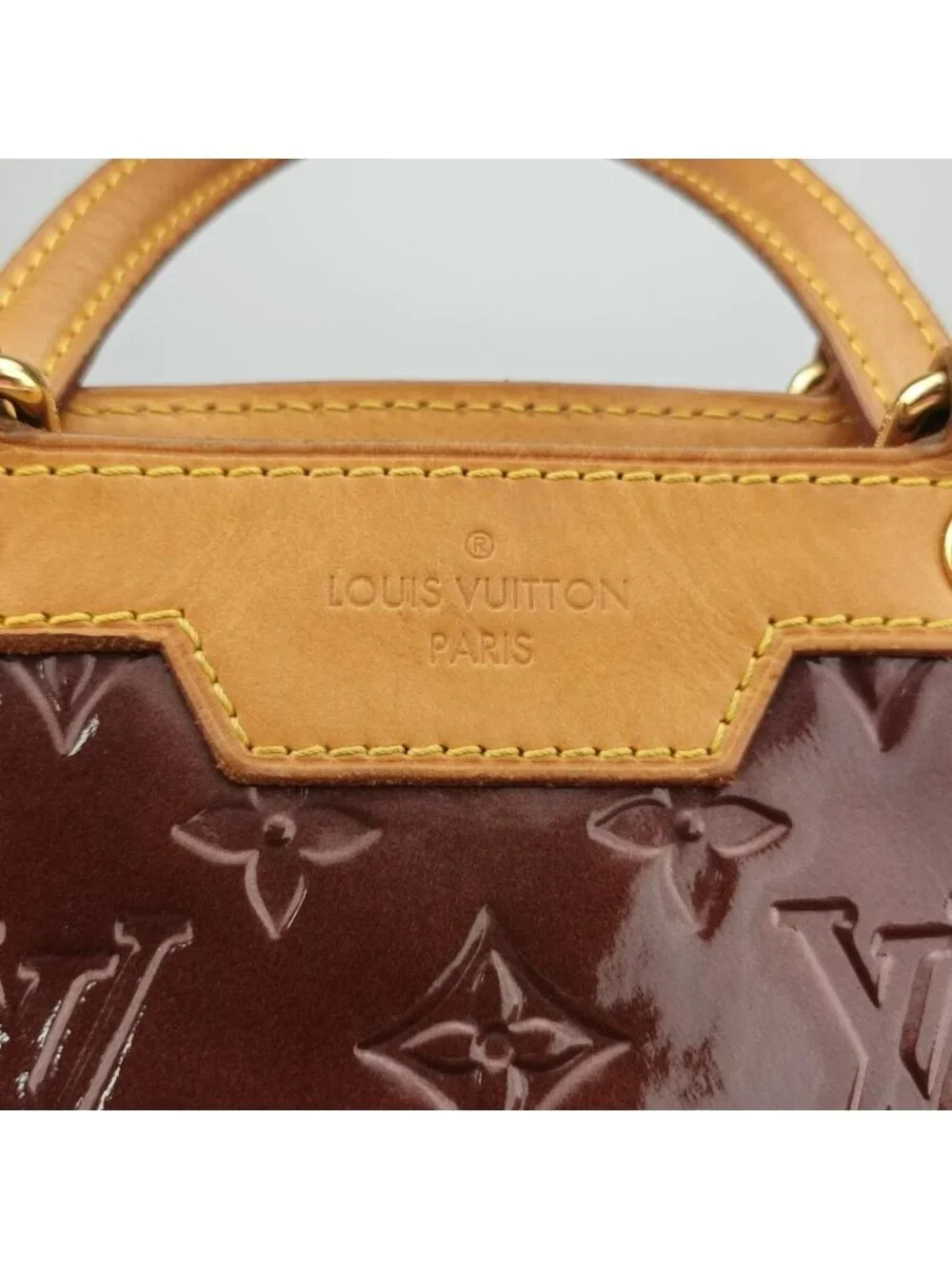 Louis Vuitton Blair MM Rouge Fauvist Vernis Shoulder Bag